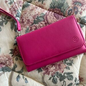 Hot Pink Wristlet Wallet